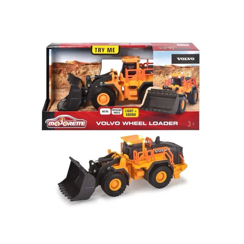 Hjullastare - Volvo Wheel Loader - Majorette Grand Series