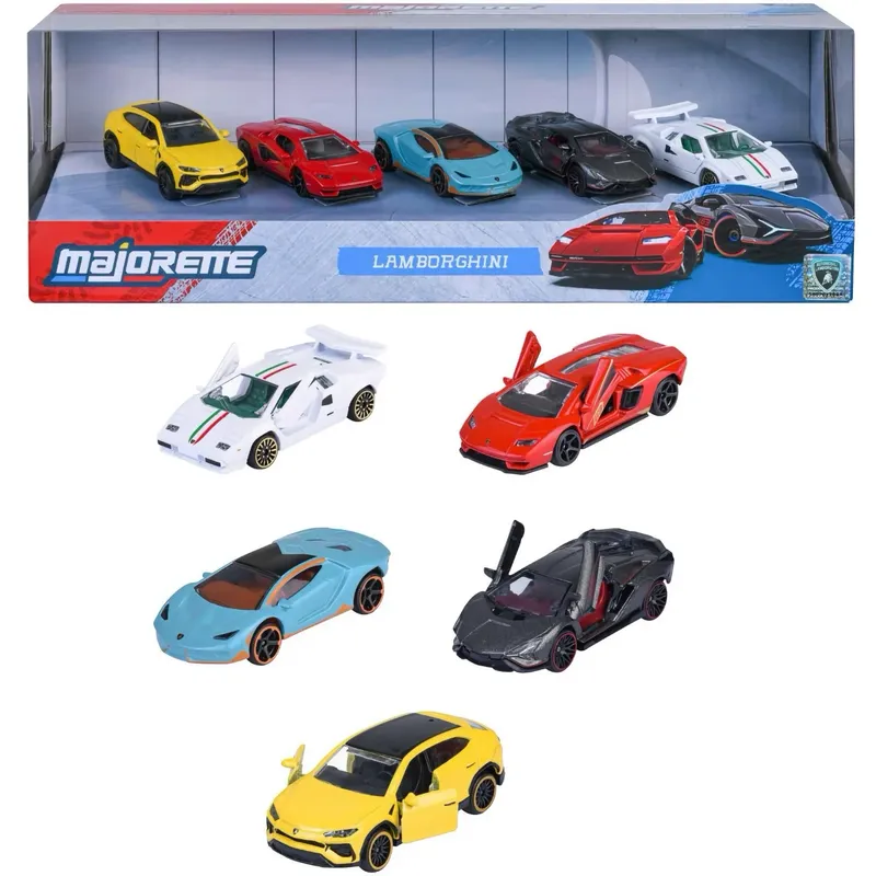 5-pak Lamborghini - Gavepakke - Majorette
