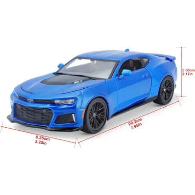 2017 Chevrolet Camaro ZL1 - Blå - Maisto - 1:24