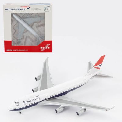 Boieng 747-400 - British Airways - G-CIVB - Herpa - 1:500