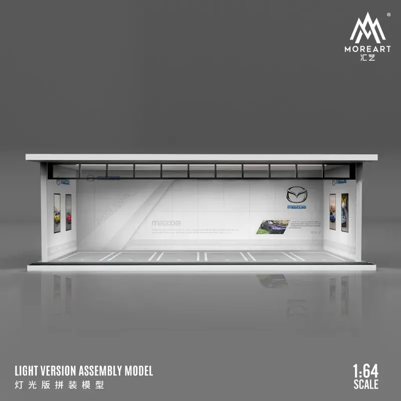 Mazda Parking Garage - LED-belysning - 1:64