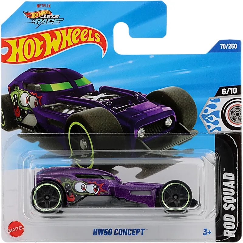 HW50 Concept - Lila - Rod Squad - Let's Race - 70/250 - Hot Wheels