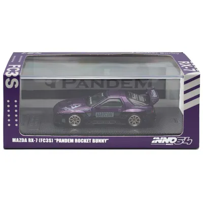 Mazda RX-7 (FC3S) "Pandem Rocket Bunny" - Lila - Inno Models - 1:64