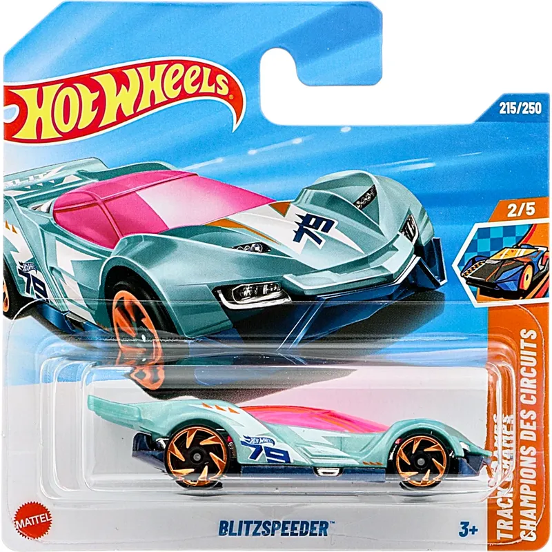 Blitzspeeder - Blå - Track Champs - Hot Wheels