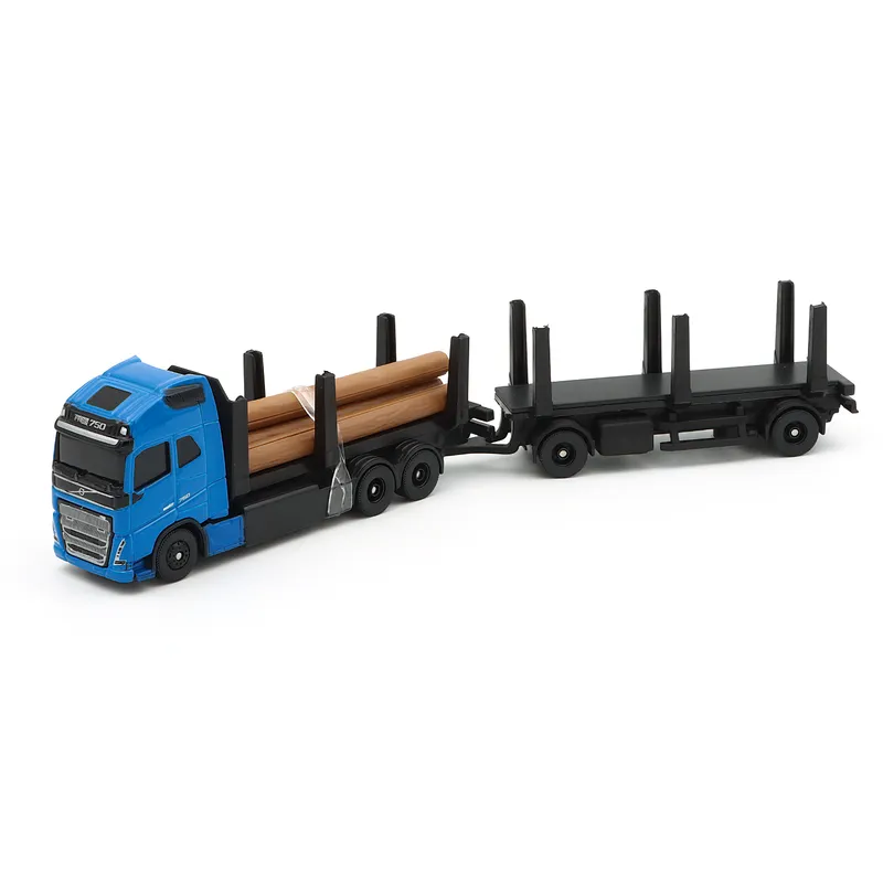 Volvo FH16 750 - Timmerbil - Blå - Maisto - 22 cm
