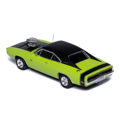 Dodge Charger R/T - 1970 - Grøn / Sort - Ixo Models - 1:43