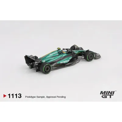 Aston Martin AMR24 #14 Fernando Alonso 2024 F1 2024 Canadian GP - 1113 - Mini GT - 1:64