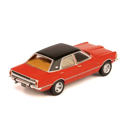 Ford Taunus GXL - 1973 - Rød/sort - Ixo Models - 1:43