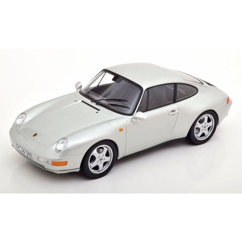 Porsche 911 (993) Carrera - Silver - 1993 - Norev - 1:18