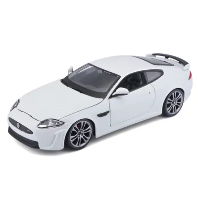 Jaguar XKR-S - Vit - Bburago - 1:24