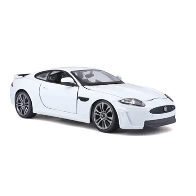 Jaguar XKR-S - Vit - Bburago - 1:24