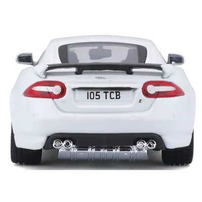 Jaguar XKR-S - Vit - Bburago - 1:24