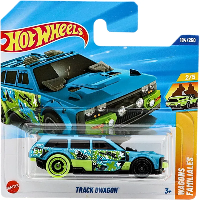 Track Dwagon - Blå - Wagons - Hot Wheels
