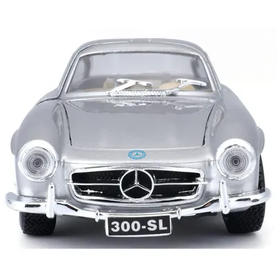 Mercedes-Benz 300 SL - 1954 - Silver - Bburago - 1:24