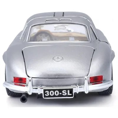 Mercedes-Benz 300 SL - 1954 - Silver - Bburago - 1:24