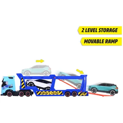 Car Transporter - Volvo XC40 Recharge - Dickie Toys - 39 cm