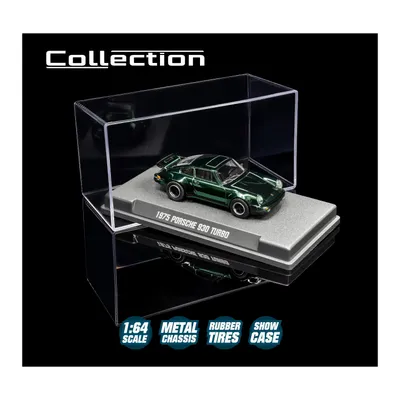 1975 Porsche 911 (930) Turbo - Grön - Collection Series - Majorette - 1:64