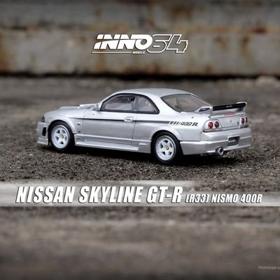 Nissan Skyline GT-R (R33) Nismo 400R - Silver - Inno64