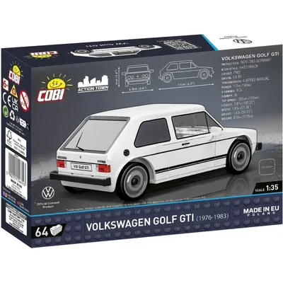 Volkswagen Golf GTI - Vit - Byggsats - 24614 - COBI - 1:35