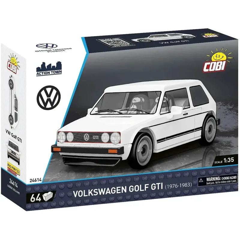 Volkswagen Golf GTI - Vit - Byggsats - 24614 - COBI - 1:35