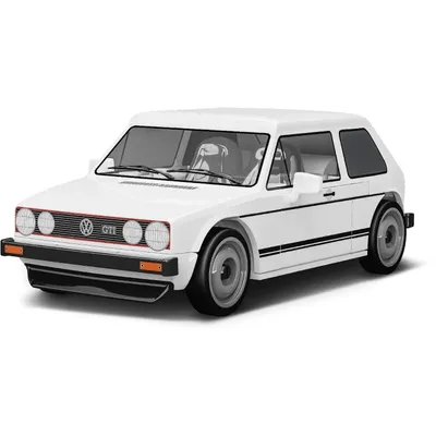 Volkswagen Golf GTI - Vit - Byggsats - 24614 - COBI - 1:35