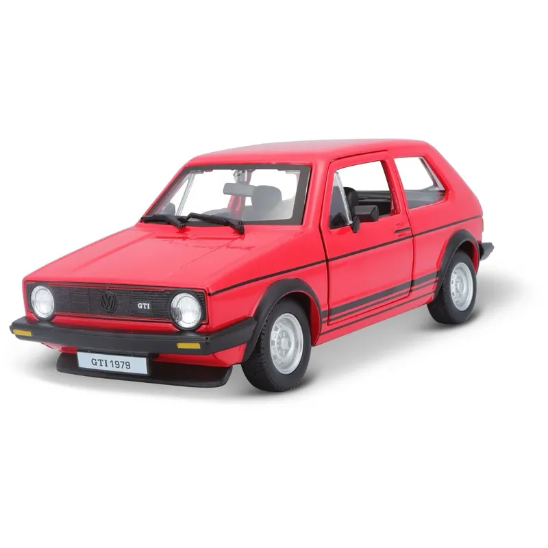 Volkswagen Golf Mk1 GTI - 1979 - Rød - Bburago - 1:24