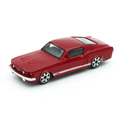 Ford Mustang GT - 1967 - Röd - Bburago - 1:43