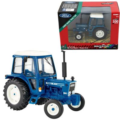 Ford 6600 - Traktor - Blå - Britains - 1:32