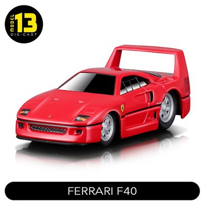 Ferrari F40 - Röd - Muscle Machines 13 - Maisto - 1:64