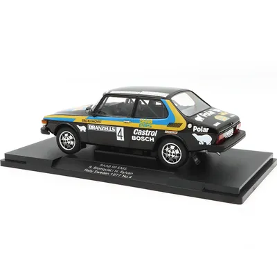 Saab 99 EMS - Blomqvist / Sylvan - Rally Sweden 1977 - MCG - 1:18