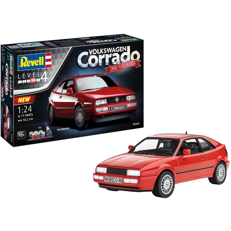 Volkswagen Corrado - Modell inkl färg - 5666 - Revell - 1:24