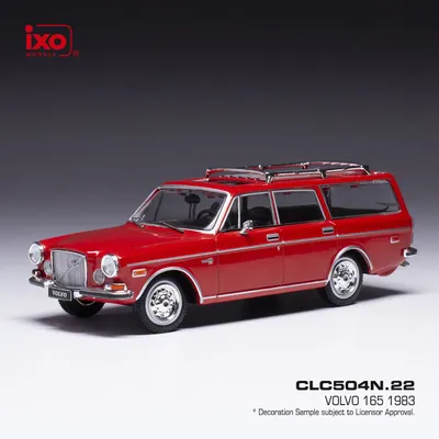 Nilssons 165 Wagon - Volvo - 1972 - Röd - Ixo Models - 1:43