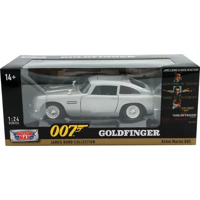 Aston Martin DB5 - James Bond - Goldfinger - Motormax - 1:24