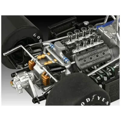 Tyrrell P34/2 - Set med färg, lim och pensel - 07741 - Revell - 1:32