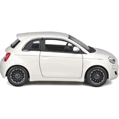 Fiat 500e - 2023 - Vit - Bburago - 1:24