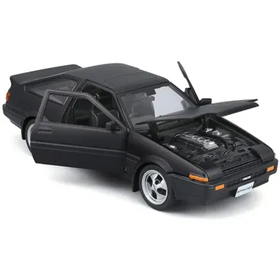 Toyota Sprinter Trueno AE86 - Sort - Maisto - 1:24