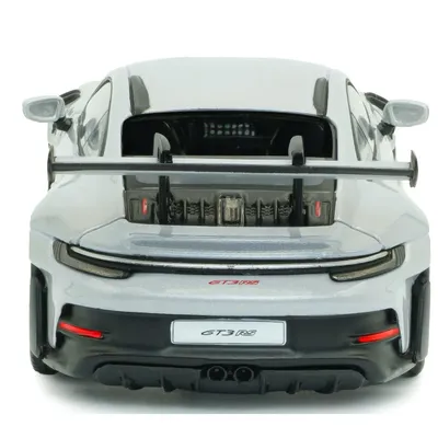 Porsche 911 (993) GT3 RS - 2023 - Ljusgrå / Röd - Solido - 1:43