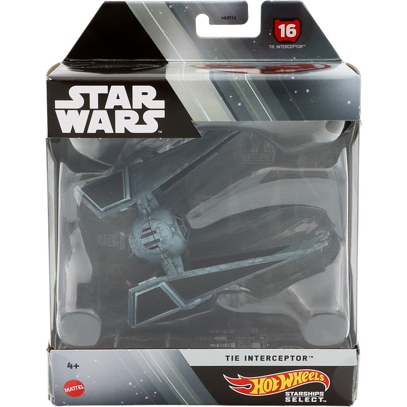 TIE Interceptor - Star Wars - Starships Select - Hot Wheels