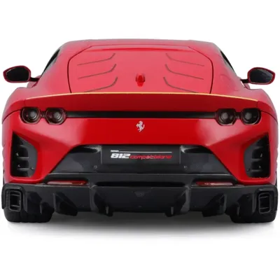 Ferrari 812 Competizione - 2021 - Röd - Bburago - 1:18