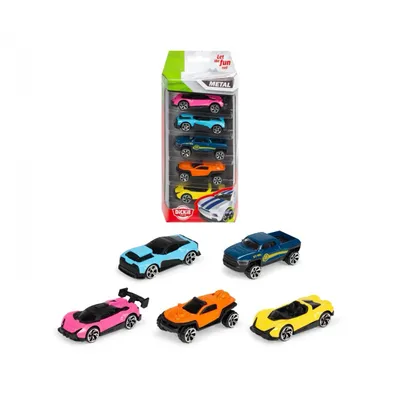 5-pack med Leksaksbilar från Dickie Toys