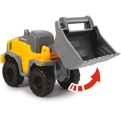 Mack Truck + Volvo Dumper och Hjullastare - Dickie Toys