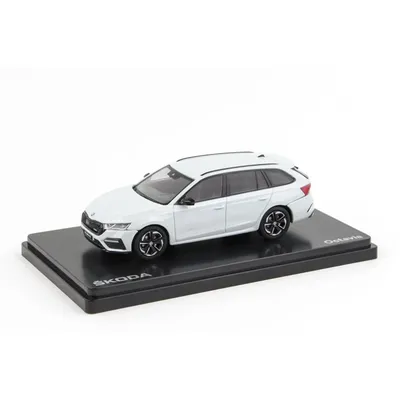 Skoda Octavia IV Combi RS 2020 - Vit - Abrex - 1:43