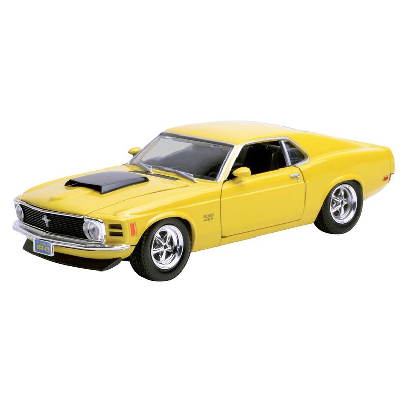 1970 Ford Mustang Boss 429 - Gul - Motormax - 1:24