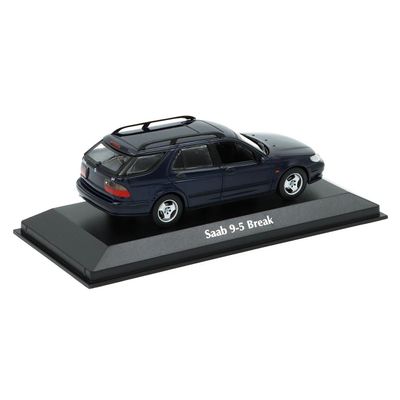 Saab 9-5 Break - 1999 - Mörkblå - Maxichamps - 1:43