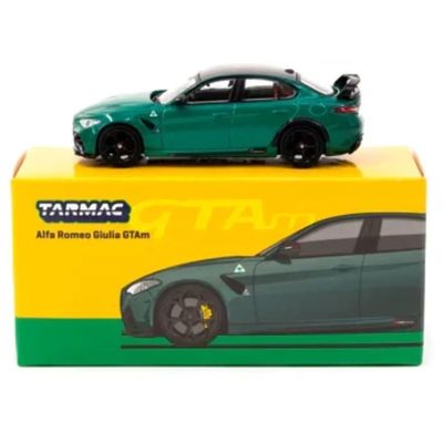 Alfa Romeo Giulia GTAm - Grön -  GLOBAL64 - Tarmac - 1:64