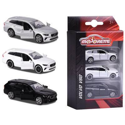 Volvo V90 set (3 bilar) - Majorette