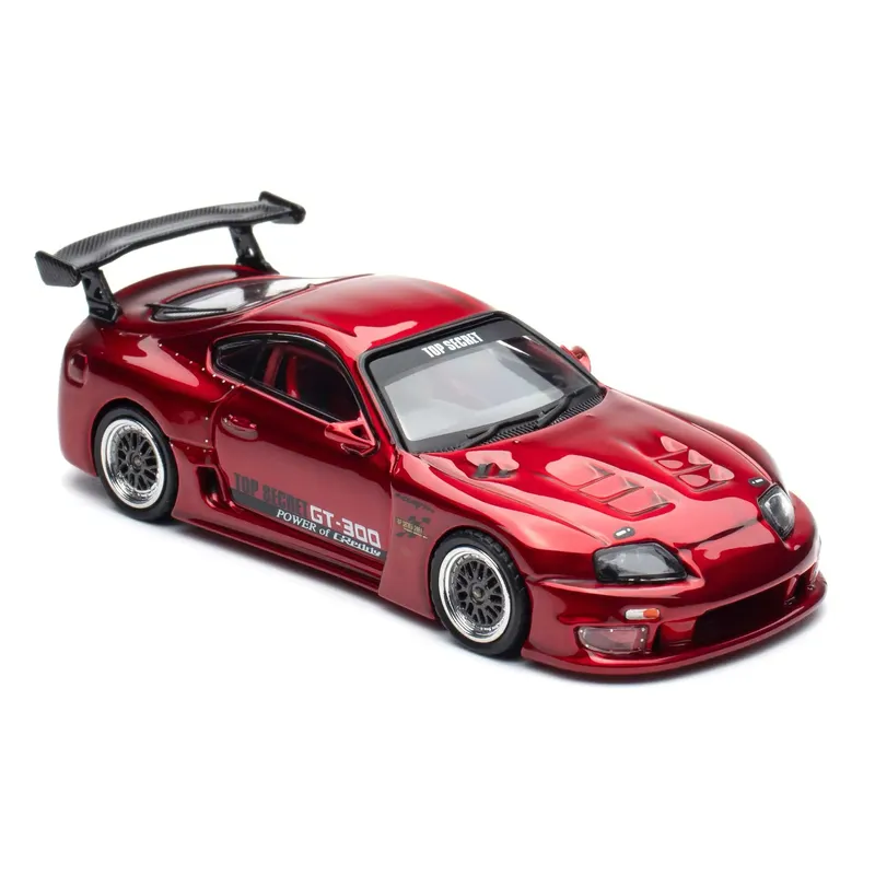 Toyota Supra (A80) "Top Secret" GT300 - Röd - Inno Models - 1:64