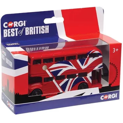 London Bus - Best of British - Röd - Corgi - 1:64