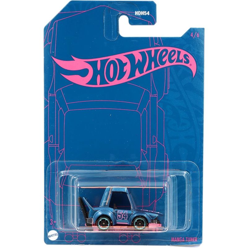 Manga Tuner - Blue and Pink - Hot Wheels