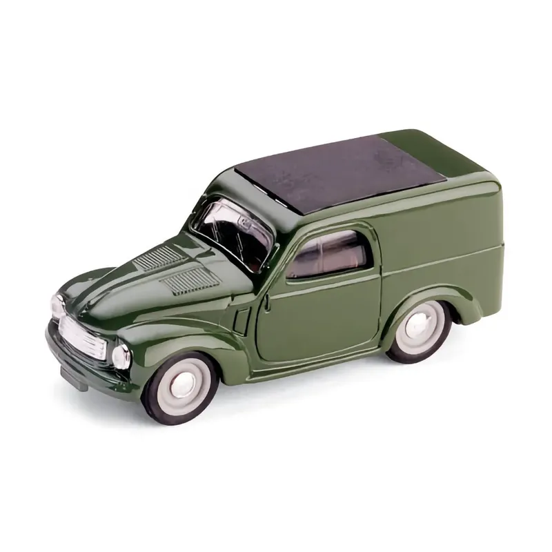Fiat 500C Furgoncino - 1949 - Grön - Brumm - 1:43